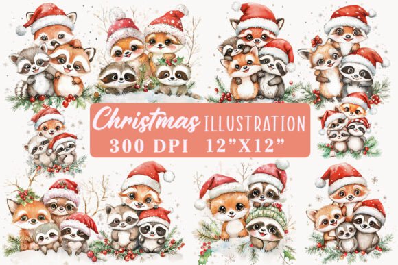 Download Xmas Animals Clipart, Winter Season PNG - Premium Resources